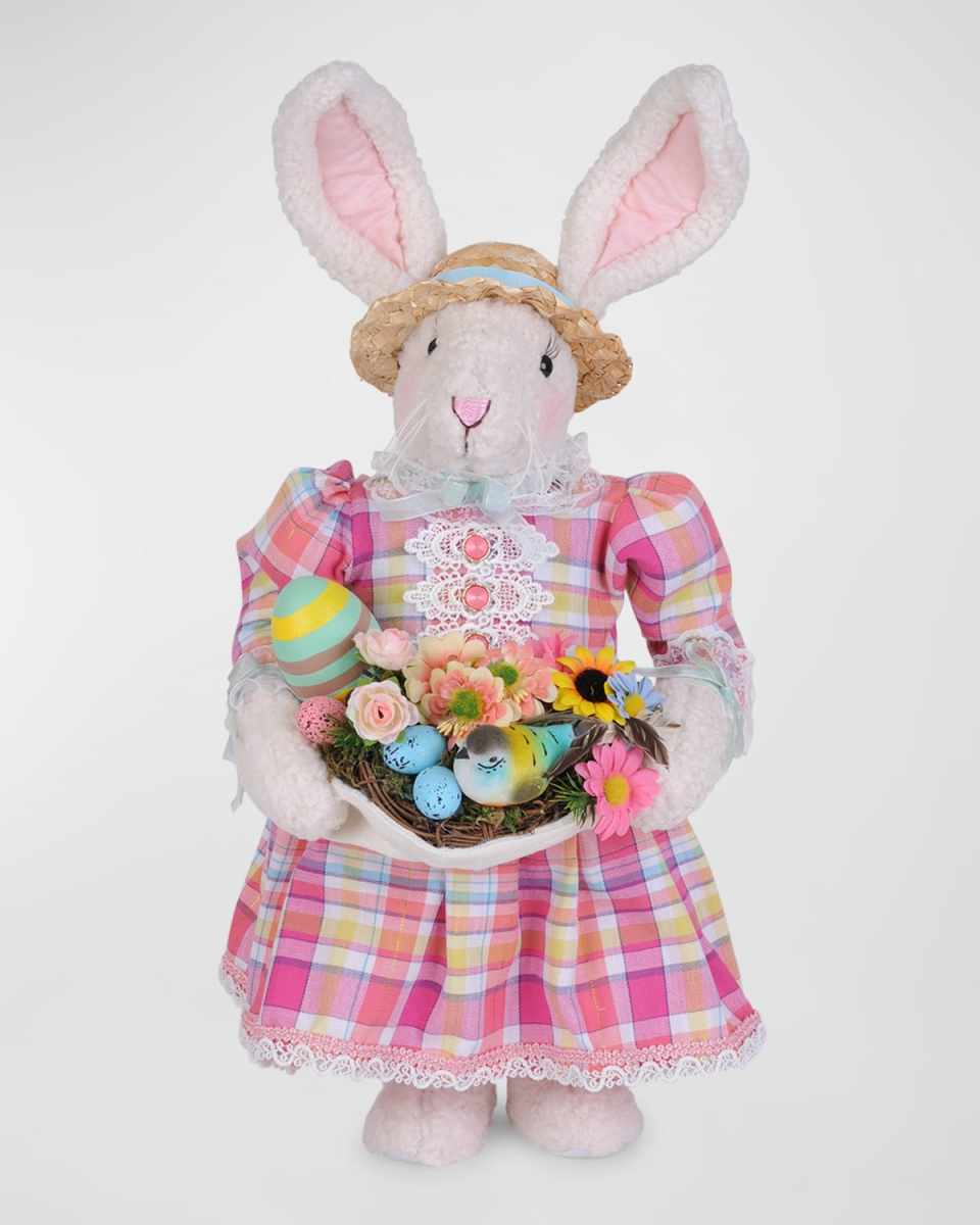 Bird Nest Bunny Decoration